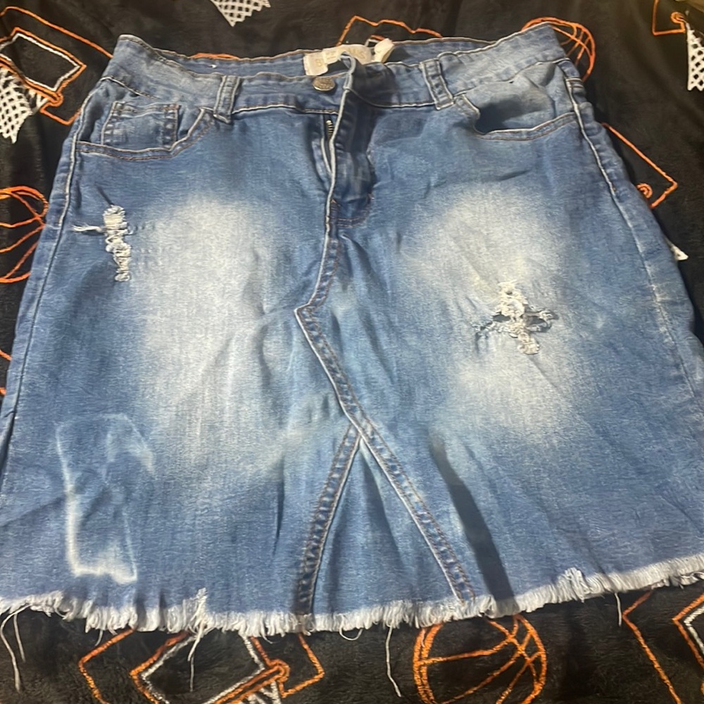 Jean Skirt